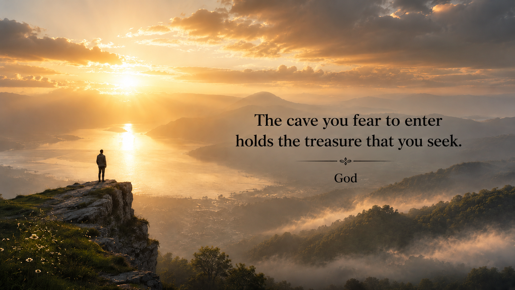 The cave you fear to enter